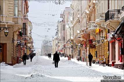 Новый Год в Черновцах, Черновцы зимой, туры по Украине из Харькова